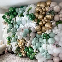 dark green balloons jungle theme party supplies kids party favors boys birthday party baby shower decoration colorful balloon