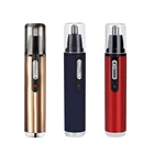 Портативный электрический триммер для волос в носу бритва машинка для стрижки ушей Триммер бритва мужской триммер для чистки бритва