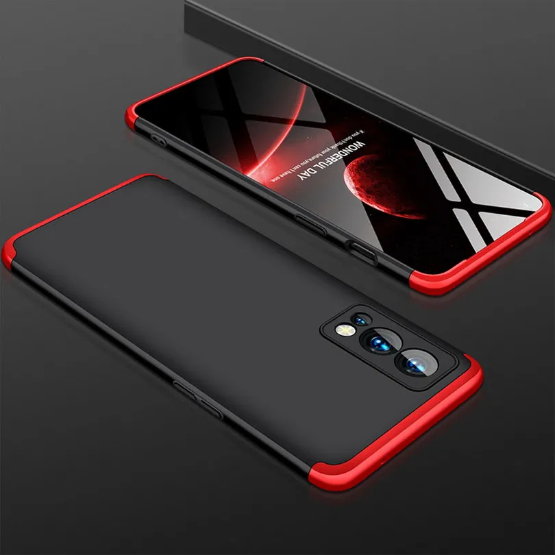 3 in 1 full protective case for oneplus nord 2 nord2 5g one plus 9 pro 9r case oneplus 9 8t 8 7t 7 6t nord phone cover fundas free global shipping