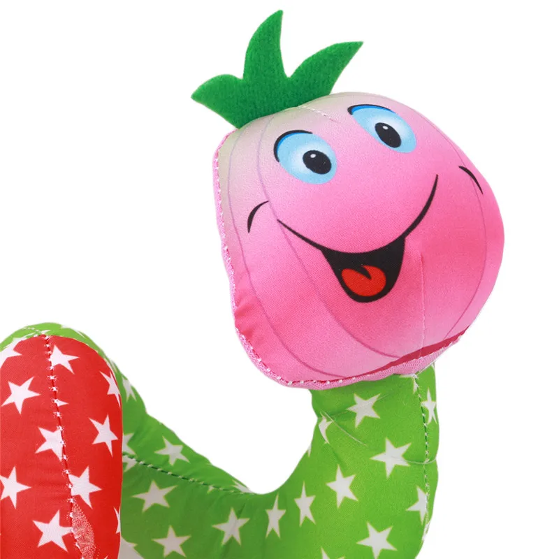 

Cute Soft Vegetable Baby Stroller Toys around Crib Rail Educational Bed Hanging Toys Car Seat Toy Best Birthday Gift