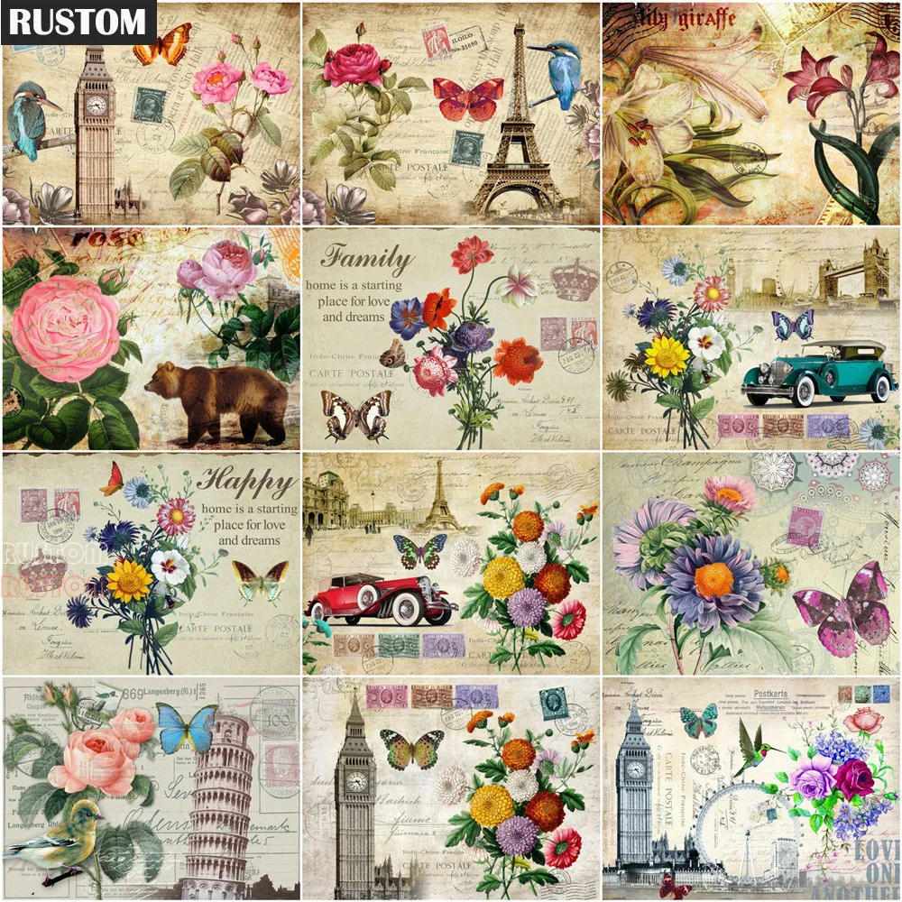 

Diamond Mosaic Butterfly Flowers Cross Stitch Picture Of Rhinestones Diamond Painting Kit Animal Home Decor Needlework RUSTOM