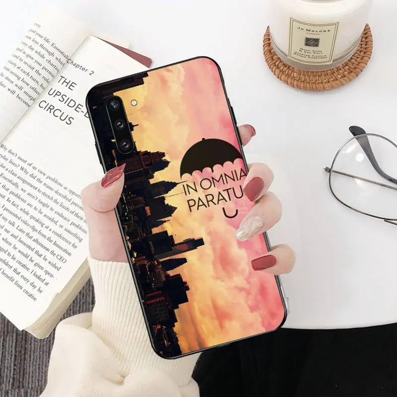 

HPCHCJHM In Omnia Paratus Gilmore Girls Black Soft Phone Cover For Samsung Galaxy J7 J8 J6 Plus 2018 Prime Note 7 8 9 10 pro