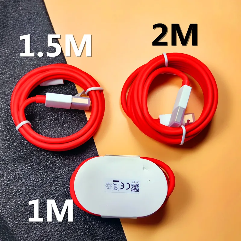 

EU Oneplus Nord N10 5G charger 30W Warp charge Power adapter Type-C Cable 5V=6A For One plus nord N100 7t Pro 7 8 6 6t 5 5t 3