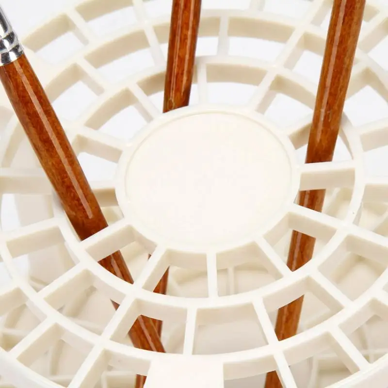 Многофункциональный бежевый перфорированный держатель для ручек Diy Настольный