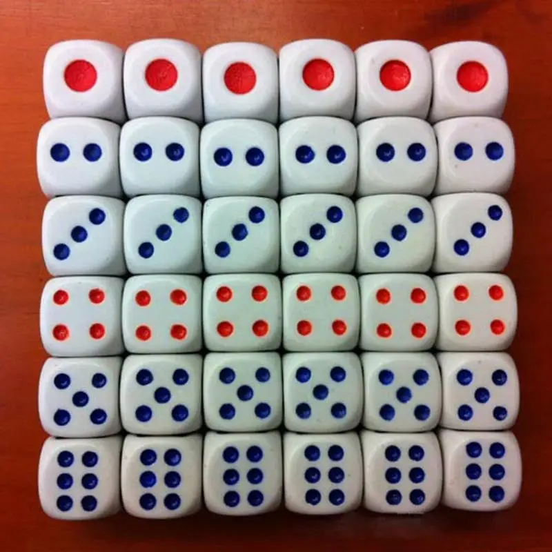 10Pcs/Set Standard Plastic 10mm Game White Dice Die Drop Shipping Wholesale Price ARE4 D&ampD D20 RPG Hot Sale | Спорт и развлечения