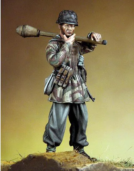 1/35 масштаб неокрашенные Смолы Рисунок Panzer grenadier GK фигура|Наборы для сборки