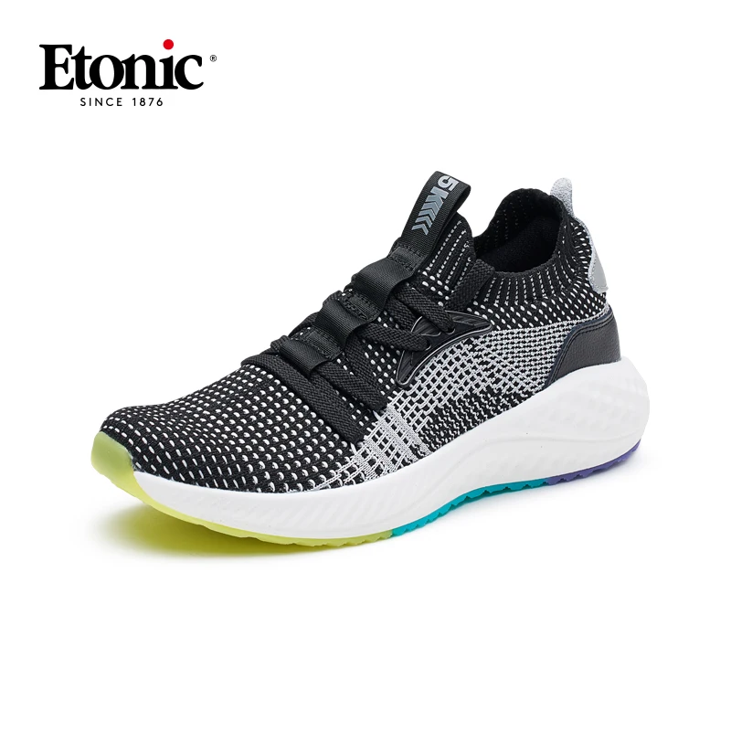 Трикотажные кроссовки высокого качества для мужчин дышащая ударопрочная обувь