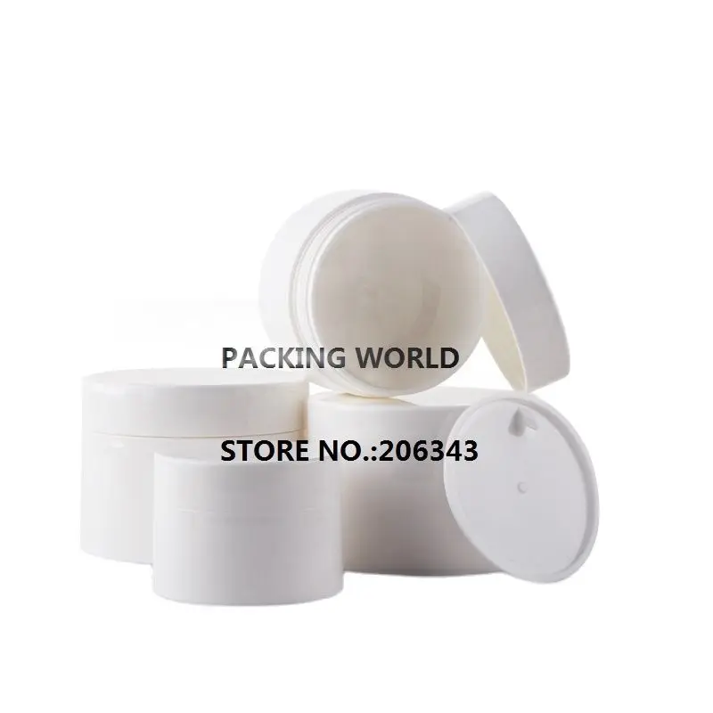 30g high quality white plastic jar for eye cream/day cream/night cream/gel/essence cream jar/ pot for cosmetic packing