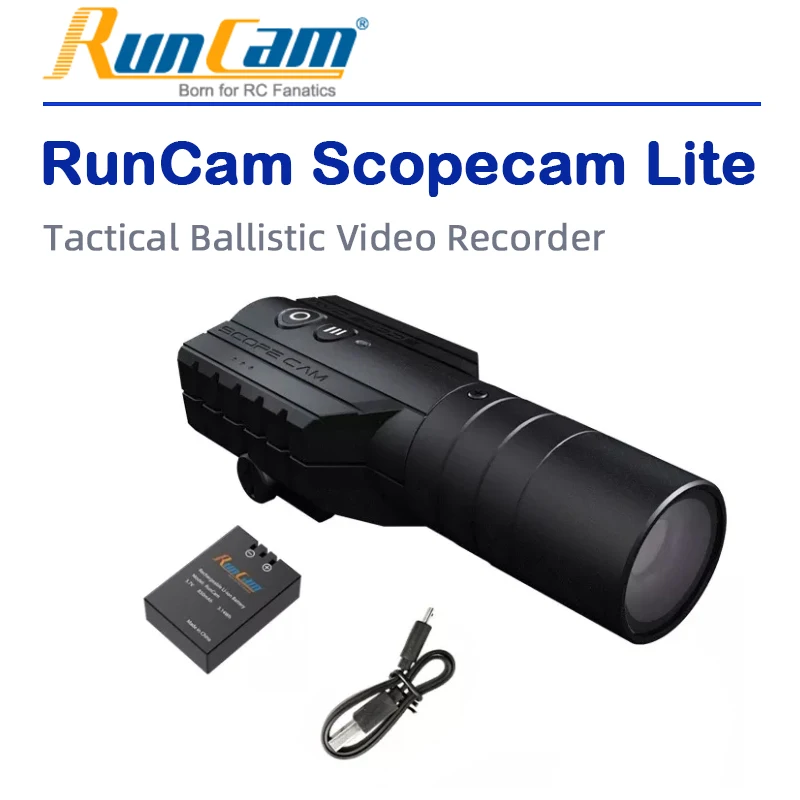 

RunCam Scope Cam Lite HD 1080P 60fps MOV DC 5V -15V 4MP Camera for RC Quadcopter RC Gun Game