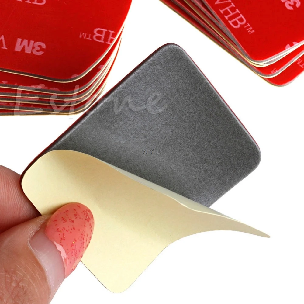 

New 3m 12pcs Flat Curved Helmet Mount Adhesive Pads For Gopro HD Hero 1 2 3 3+