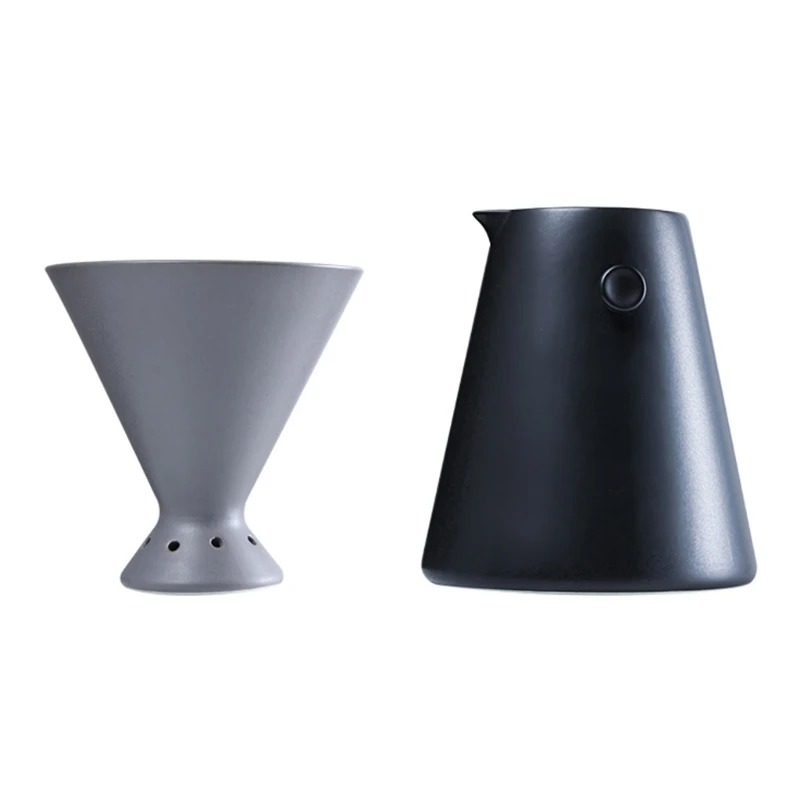 

Drip Coffee Filter Cup Sharing Pot Hand Coffee Pot Set Household Coffee Making Appliance Household Coffee Maker