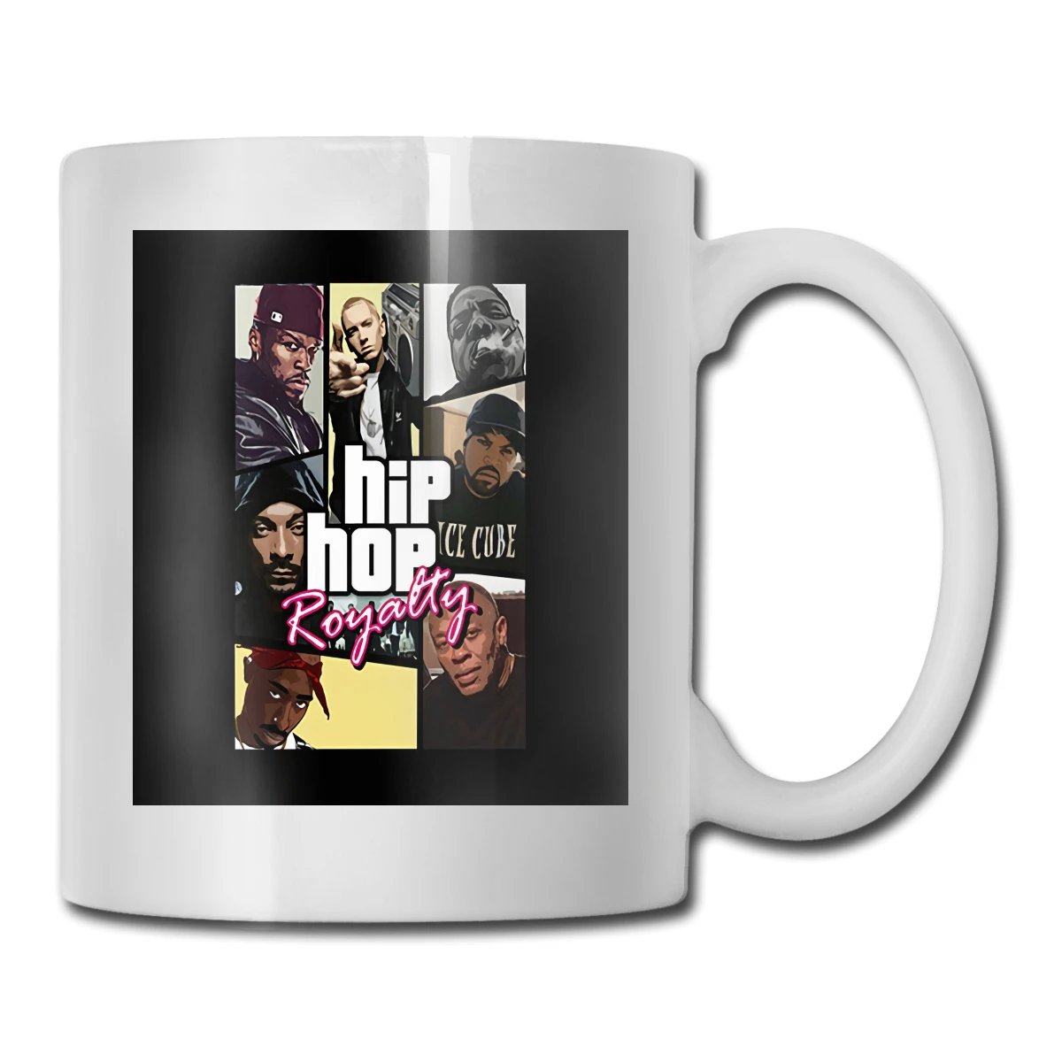 Кружка в стиле рэп боги хип хоп рояль Дре Эминем 2 Pac Бигги для мужчин и женщин