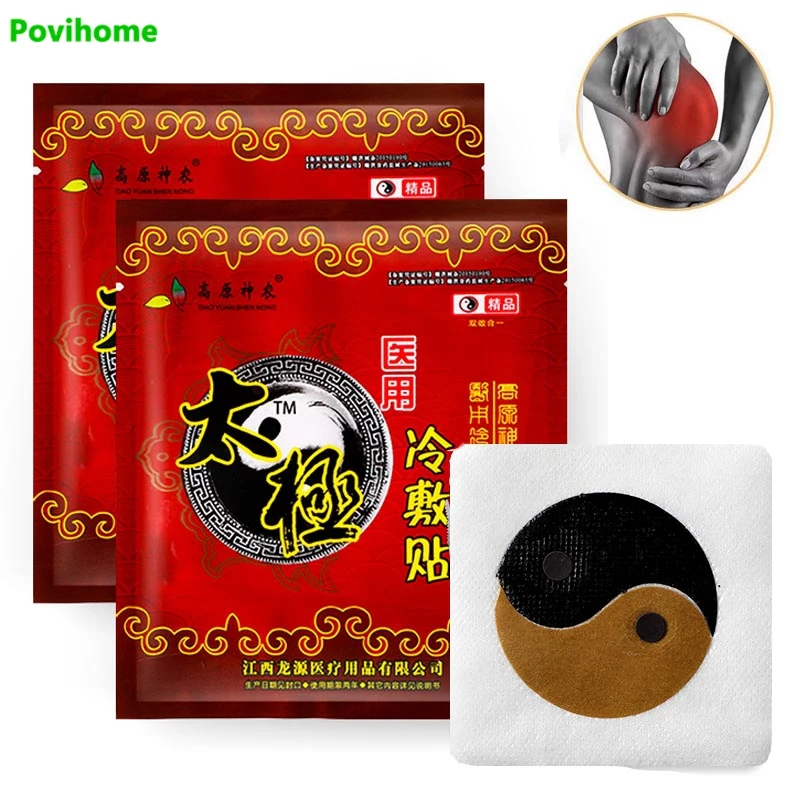 

10bags Knee Medical Plaster Arthritis Rheumatism Tai chi Stickers Back Muscle Pain Patches Calcaneal Achilles Tendinitis Pads