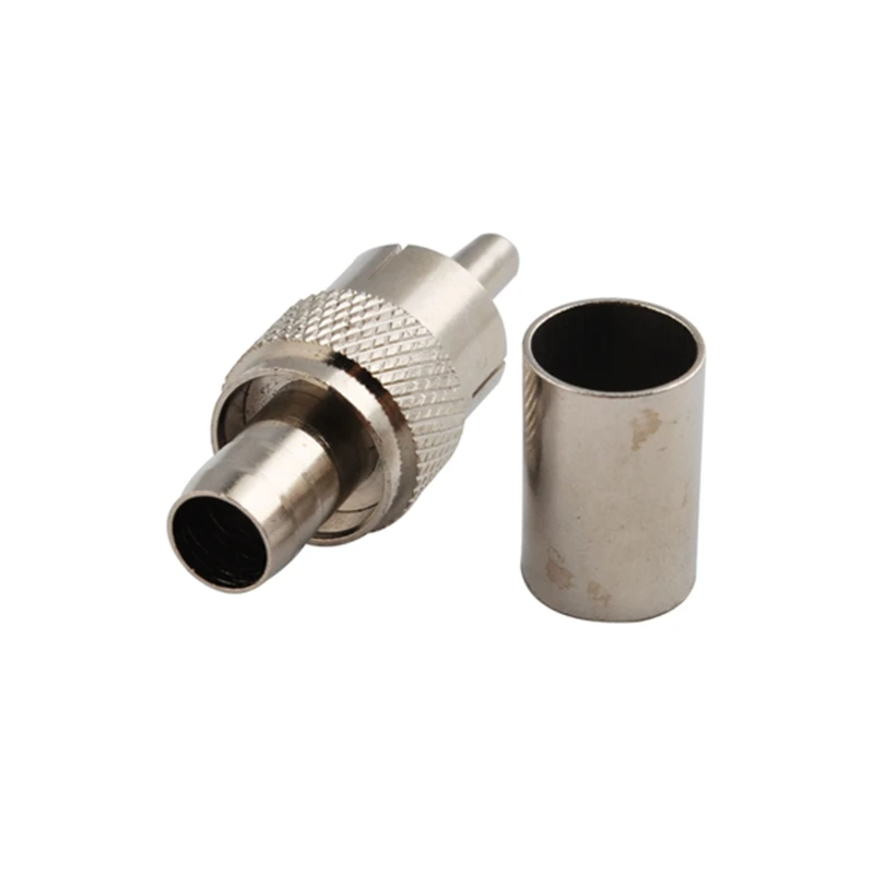 Штекерный разъем RCA для телевизора Superbat припой кабеля 50 5 радиочастотный