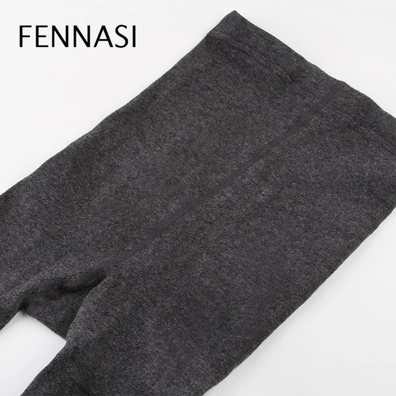 FENNASI женские теплые зимние колготки с высокой талией толстые пикантные лямками