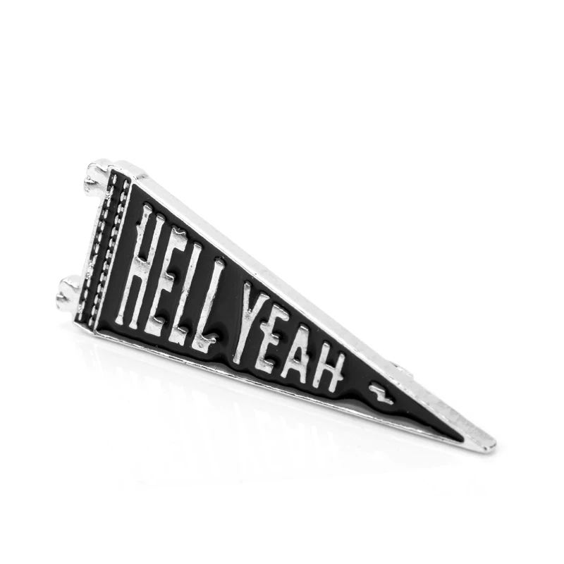 Dongsheng Игра Ювелирные изделия Ад Да черная эмаль значок отворот Pin рюкзак сумки