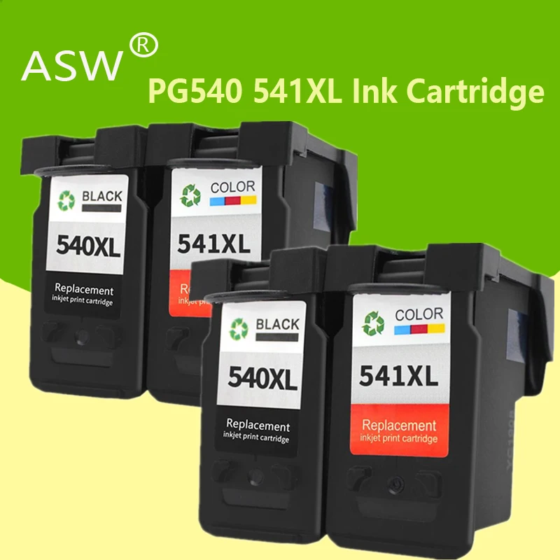 Аксиального потока для PG-540 CL-541 Canon PG540XL CL541XL чернильный картридж pg 540 Pixma MG4250 MG3250