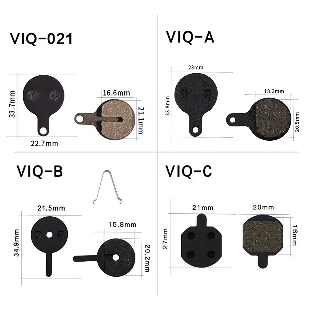 Велосипедные дисковые тормозные колодки полуметаллические велосипедные для