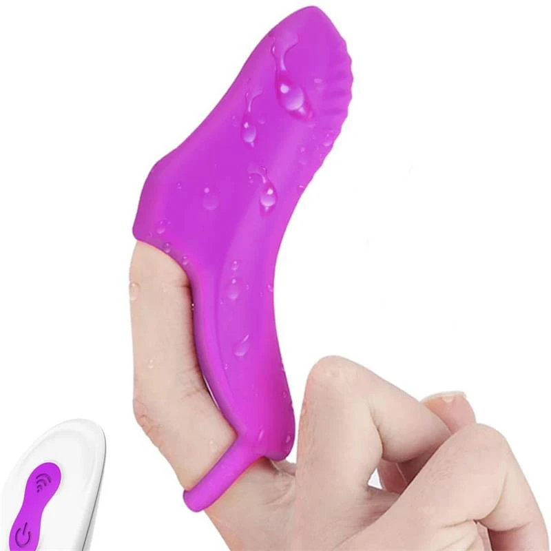 Портативный мини-массажер для пальцев вибратор с дистанционным управлением