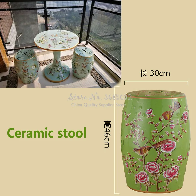 Европейском стиле Керамика пуф для Спальня стул макияжа из синтетического