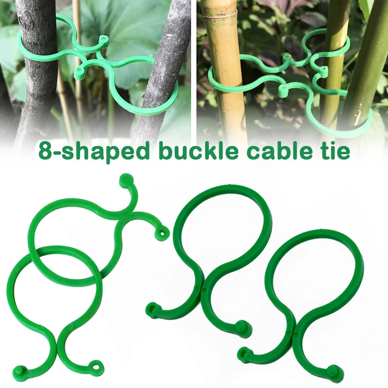 

50/100 шт., фиксированная Пряжка для растений