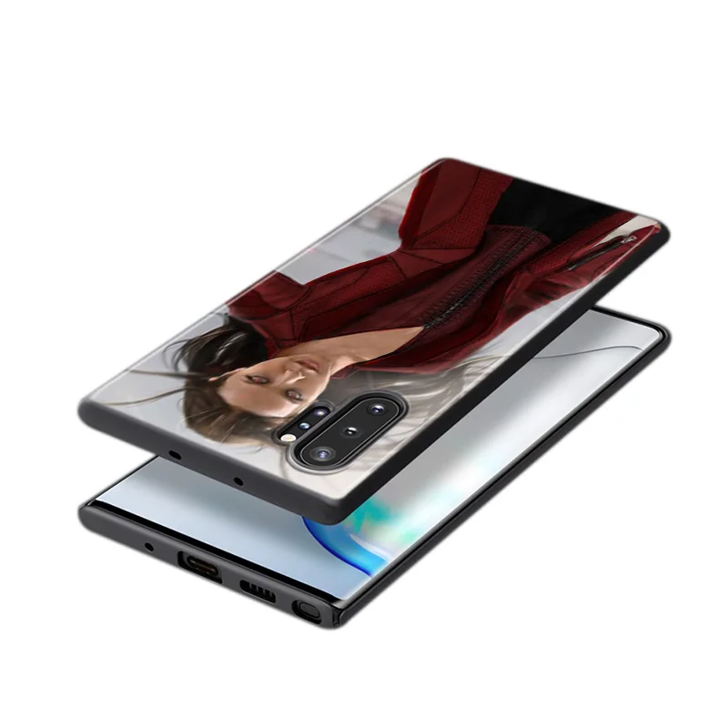 

Marvel Avengers Super Hero Scarlet Witch For Samsung Galaxy S21 S20 FE Ultra S10 Lite S9 S8 Plus S7 5G TPU Silicone Phone Case
