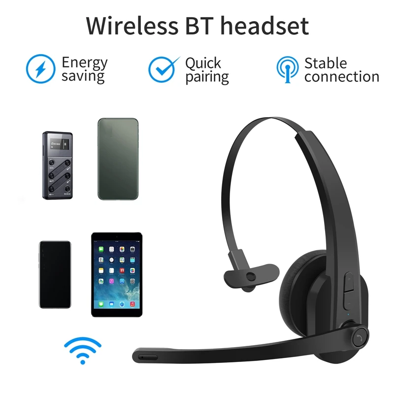 Розничный колл-центр Bluetooth наушники с микрофоном M99 беспроводные шумоподавление