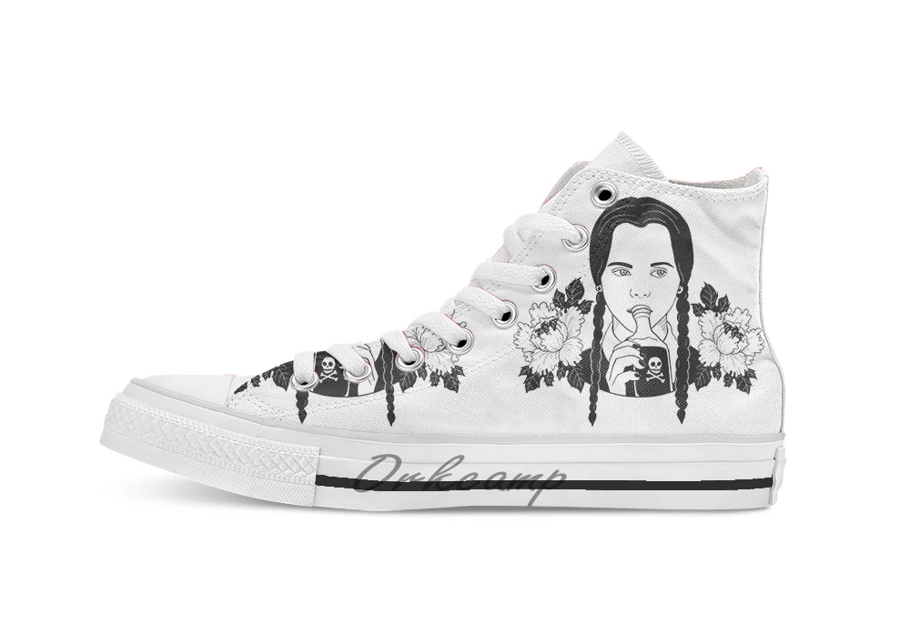 I'm Not Perky/Новинка дизайнерская Повседневная парусиновая обувь на заказ Прямая