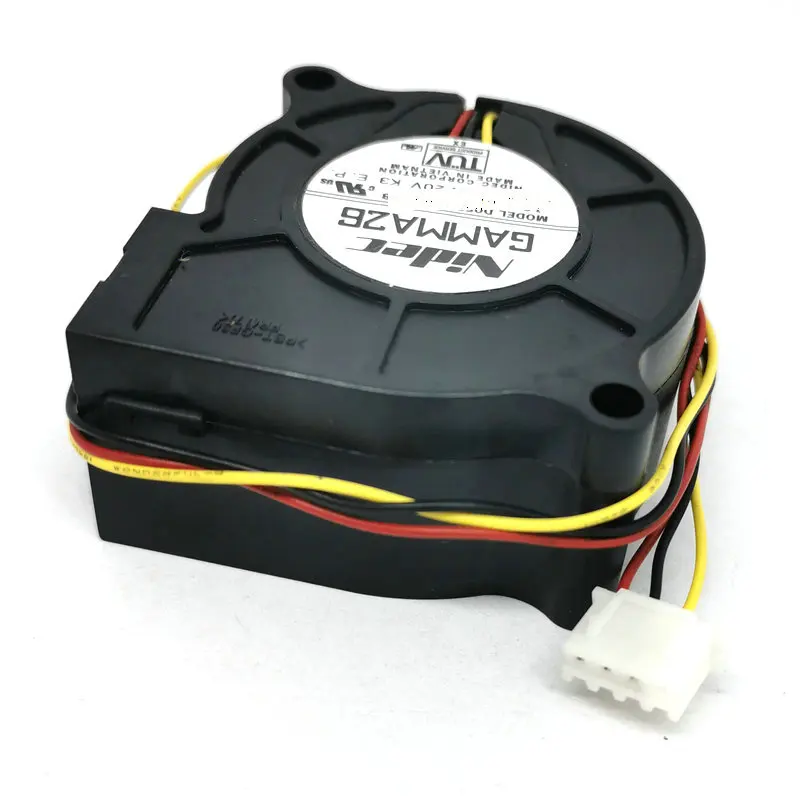 

New Original for nidec D05F-12BL 09B 5025 12V 0.06A 3wire Blower Projector Cooling fan HZDO