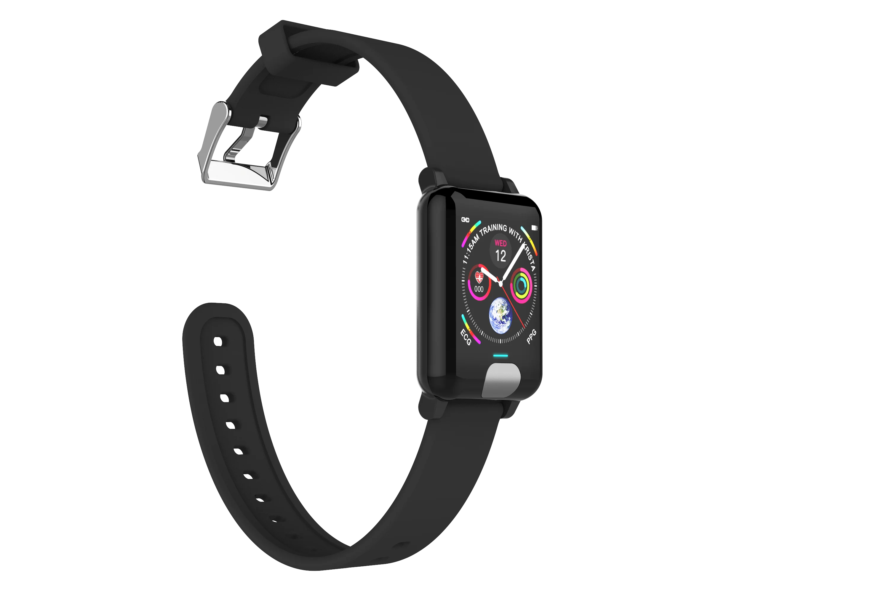 Водонепроницаемый ЭКГ PPG умный Браслет Horloges Bloeddrukmeting Horloge Hartslagmeter фитнес-браслет Gps трекер здоровье браслет часы