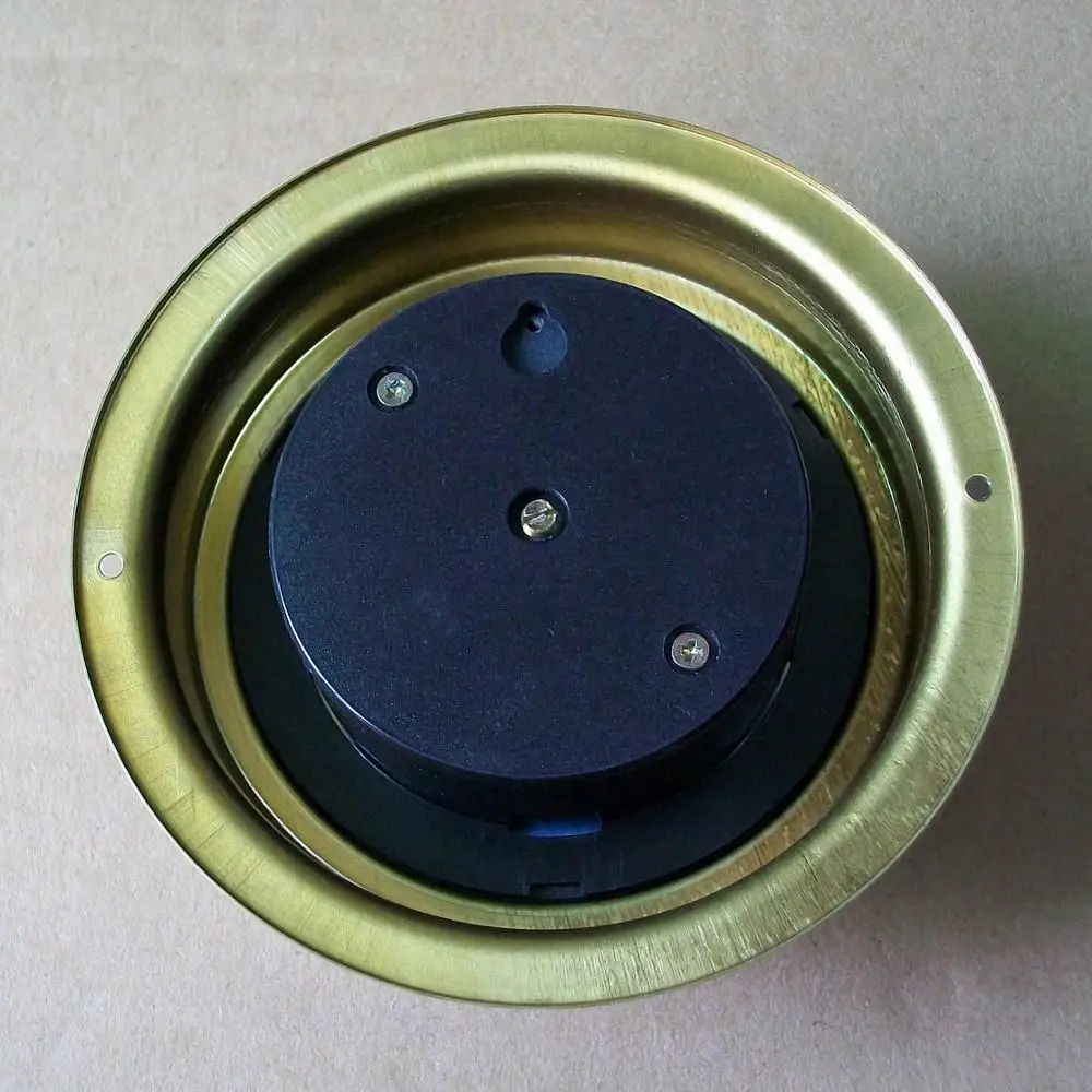 10 см латунный чехол анероидный барометр гигрометр термометр часы 4 шт. в