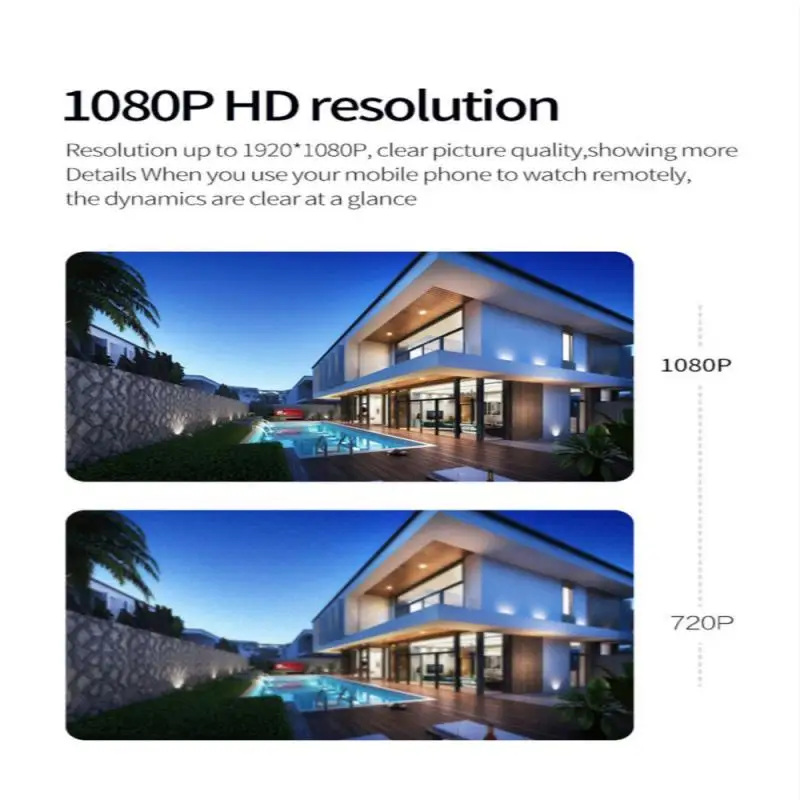 Мини камера 1080P A9 Беспроводная с поддержкой Wi Fi и функцией ночной
