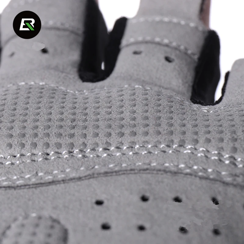 ROCKBROS велосипедные перчатки с открытыми пальцами противоударные дышащие MTB