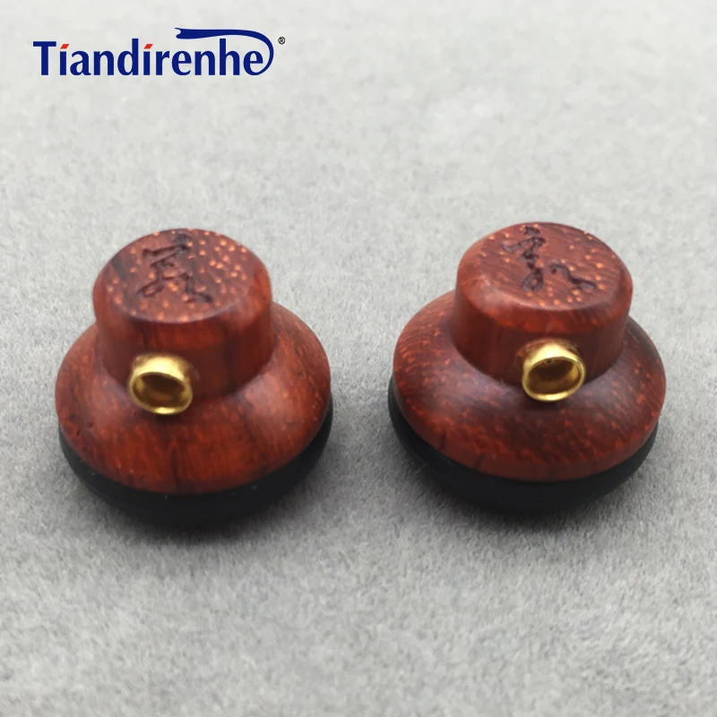 Tiandirenhe Ручной Работы Красное сандаловое дерево гарнитура MMCX разъем для Shure se215 se535 se846 сменный кабель в ухо HIFI наушники