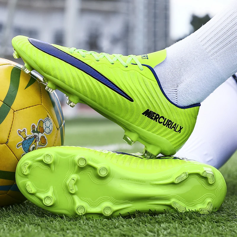 

Men Football Shoes Brand Outdoor Sport Sneakers Kids Adults Soccer Shoes Training Cleats High Quality Homme Sapatos De Futebol
