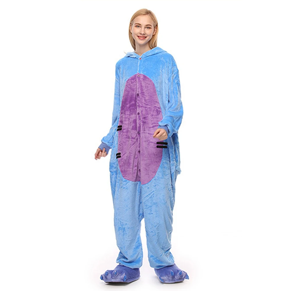 

Adult Pajamas Onesie Women Pyjamas Pijama Donkey Onesies For Adults Winter Sleepwear Onepiece Night Suits 2019