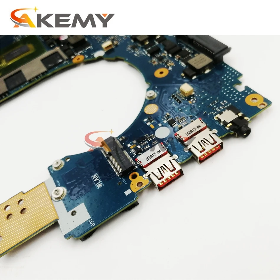 Verkauf Akemy GL502VMK Laptop Motherboard Für ASUS ROG GL502VMK GL502VML GL502VM Original Mainboard HM170 8GB-RAM I7-7700HQ GTX1060-6G