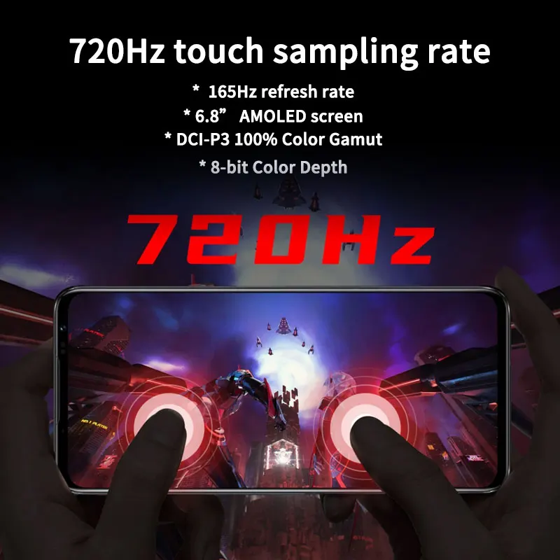 Игровой телефон NUBIA REDMAGIC 6S Pro DHL глобальная версия дюйма процессор Snapdragon 5G + 64