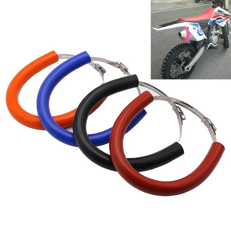 Круглый Овальный выхлопной протектор мотоцикла может покрыть аксессуары для