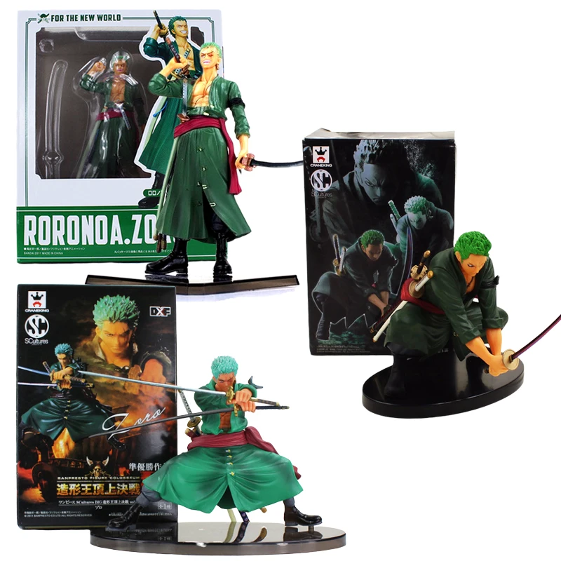 Крутая решающая версия битвы ророноа Зоро ПВХ фигурка игрушка Коллекционная
