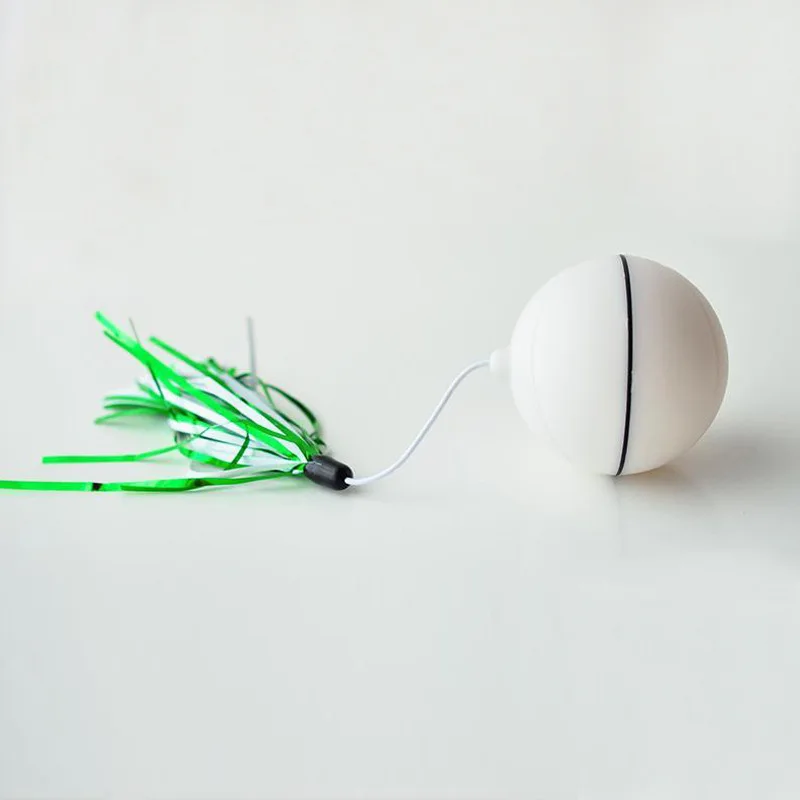 Горячий стиль Кот игрушечный мяч USB зарядка электрический питомец светодиодный