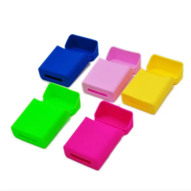 Сигаретная коробка 10 цветов силиконовый чехол для сигареты Эластичный