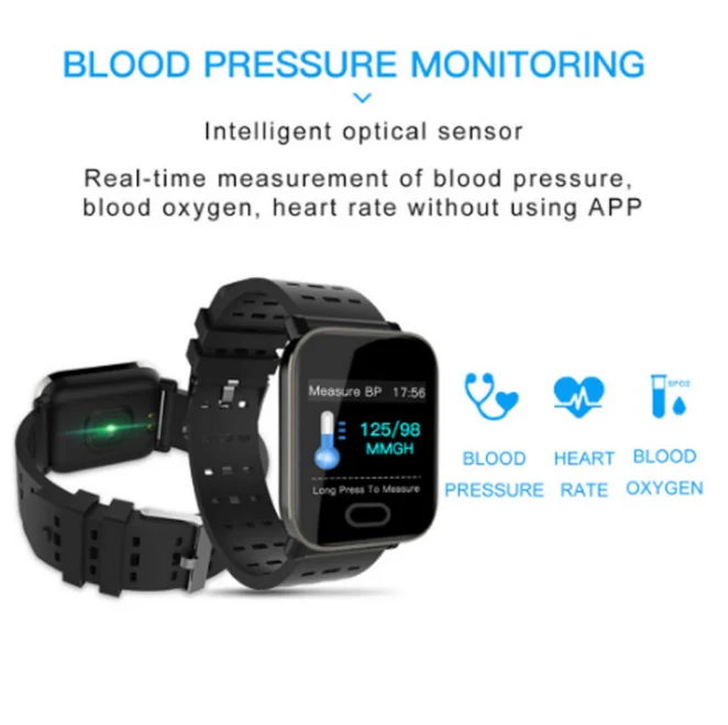A6 смарт-браслет reloj inteligente pulsotro часы фитнес-трекер умный Браслет IP67
