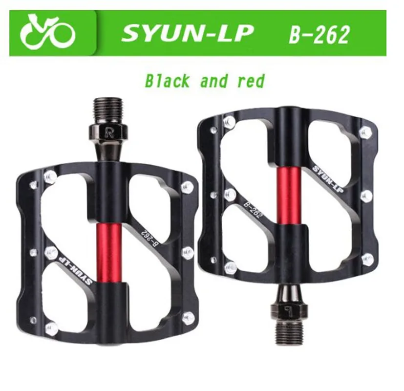 

SYUN LP-Pedal de bicicleta de montaña, 3 rodamientos, antideslizante, ultraliviano, CNC, accesorios sellados