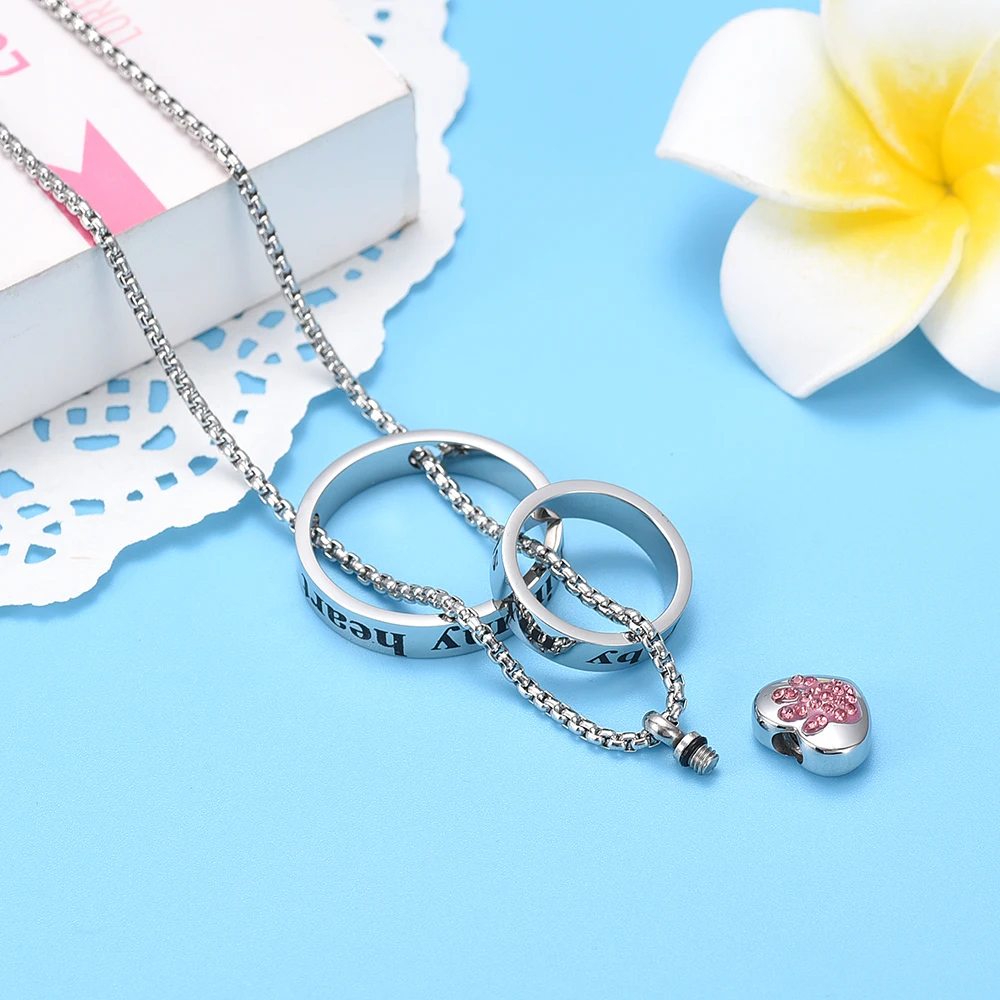 Памятные украшения больше не со мной навсегда в моем сердце ожерелье с