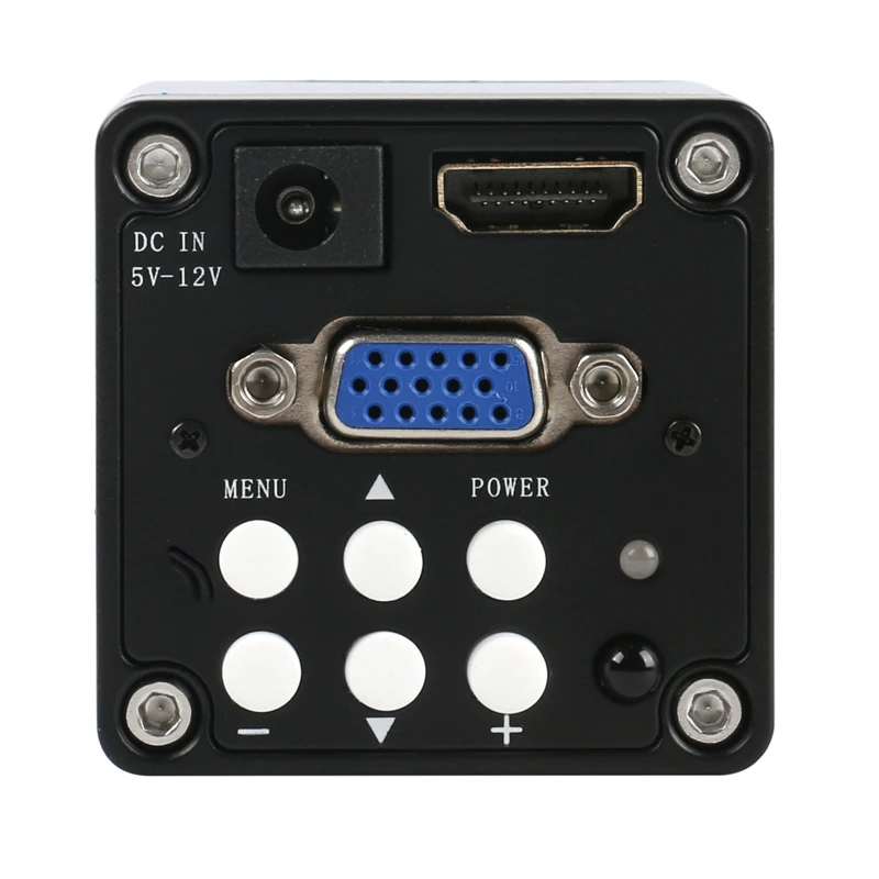 HDMI VGA цифровой промышленный видео микроскоп камера+ 100X c-крепление объектива+ 56 светодиодный кольцевой светильник для пайки Ремонт+ подставка держатель