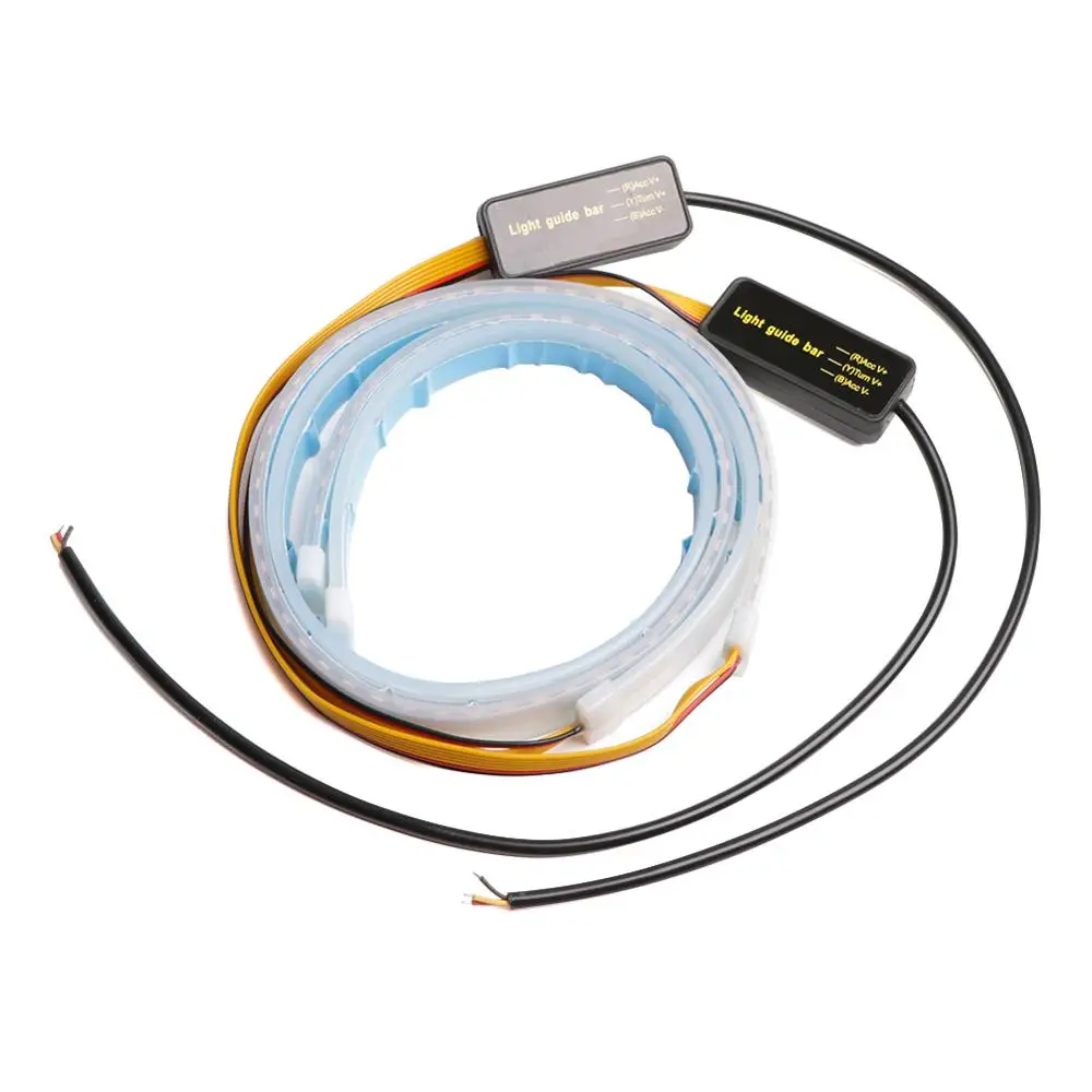 2 шт. гибкие долговечные светодиодные фары 45 см 60 см|Сигнальная лампа| |