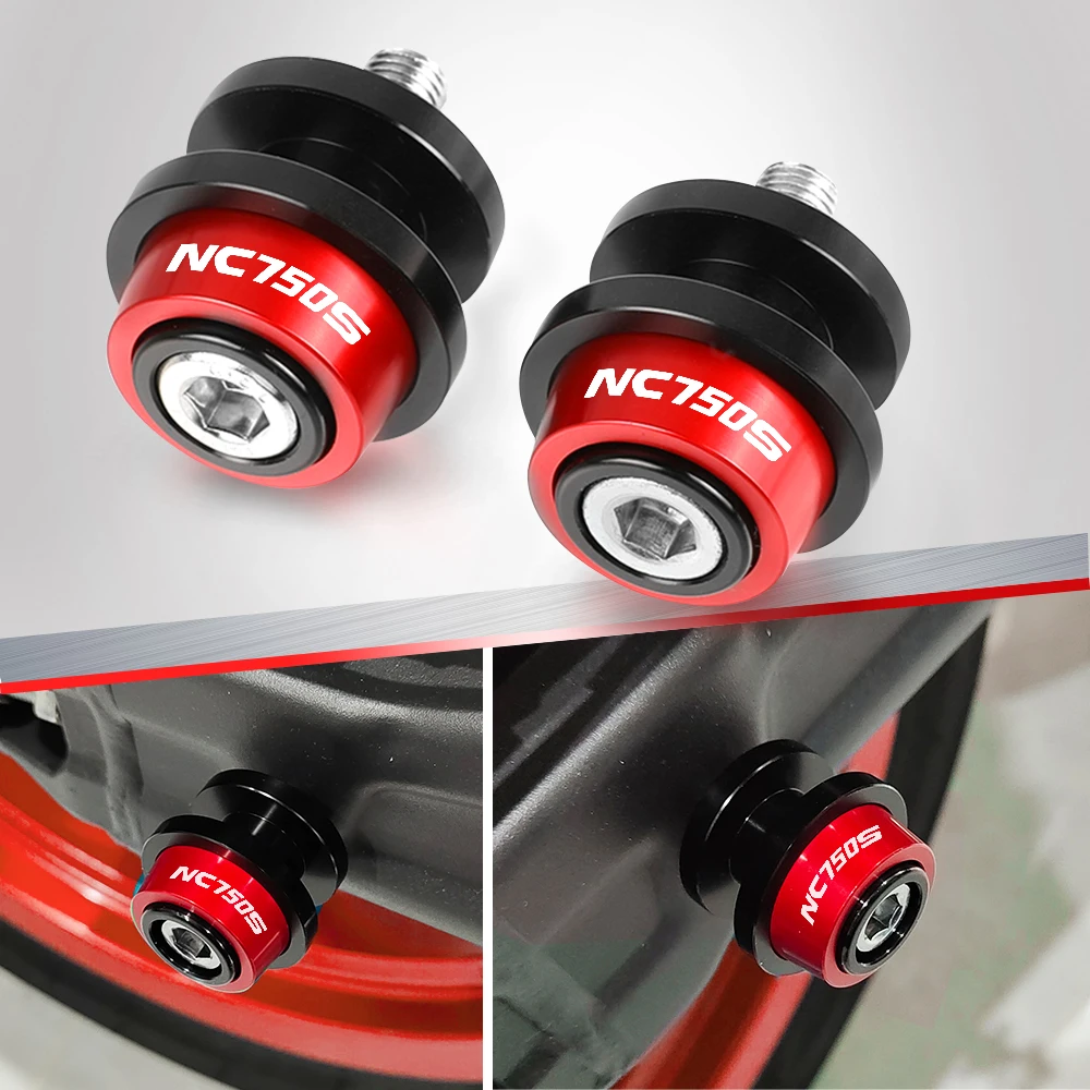 

Motorcycle Swingarm Slider Spools stand screws For Honda DCT NC750S NC 750 S 2012 2013 2014 2015 2016 2017 2019 2020 2021 8MM