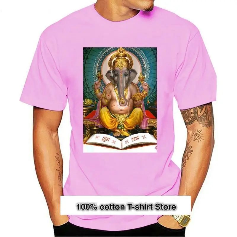 

New Ganesh Shirt 50 T-shirt Kali Shiva Krishna Hinduism Goddess Meditation Crewneck