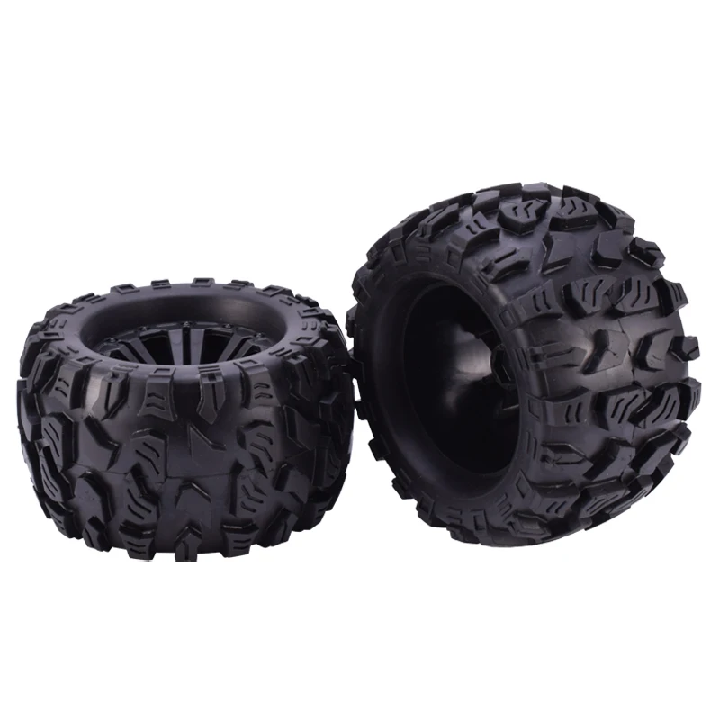 Колесные шины ZD Racing 125 мм и шестигранник 12 для внедорожника 1/10 Monster Truck HPI HSP Savage XS TM